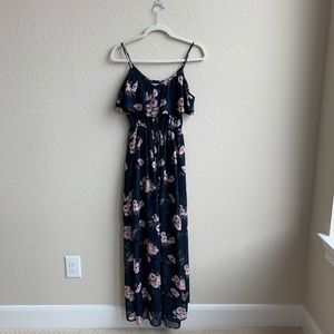 Cold Shoulder Maxi Dress